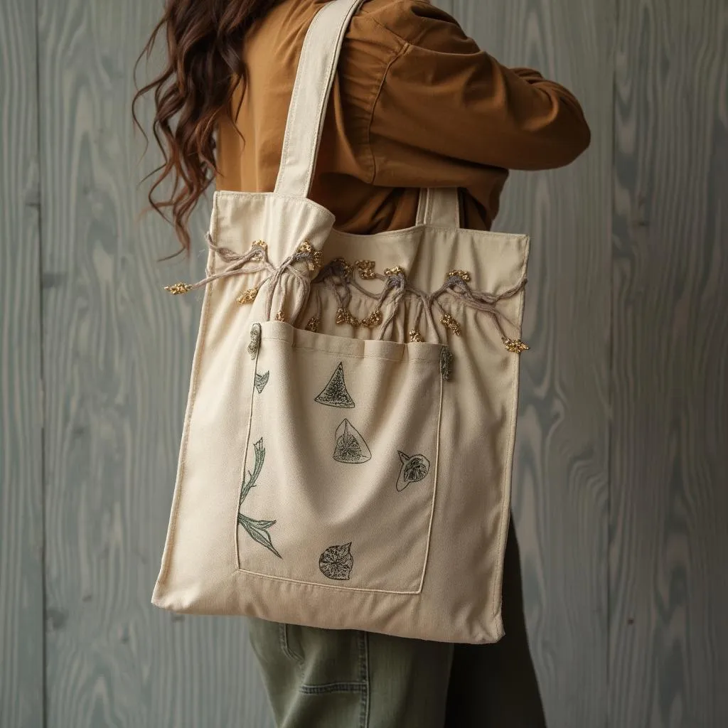 Consumidor utilizando sacolas reutilizáveis